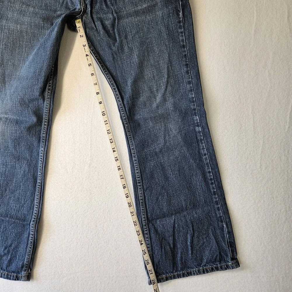 Levi's 527 Jeans Men's 36x30 Low Boot Cut Blue Denim Pants Western Cowboy